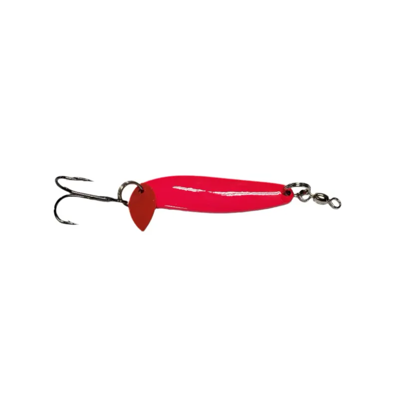 Skagit Spoon 1/2 Oz w/ Treble &amp; Siwash Hook, Cerise