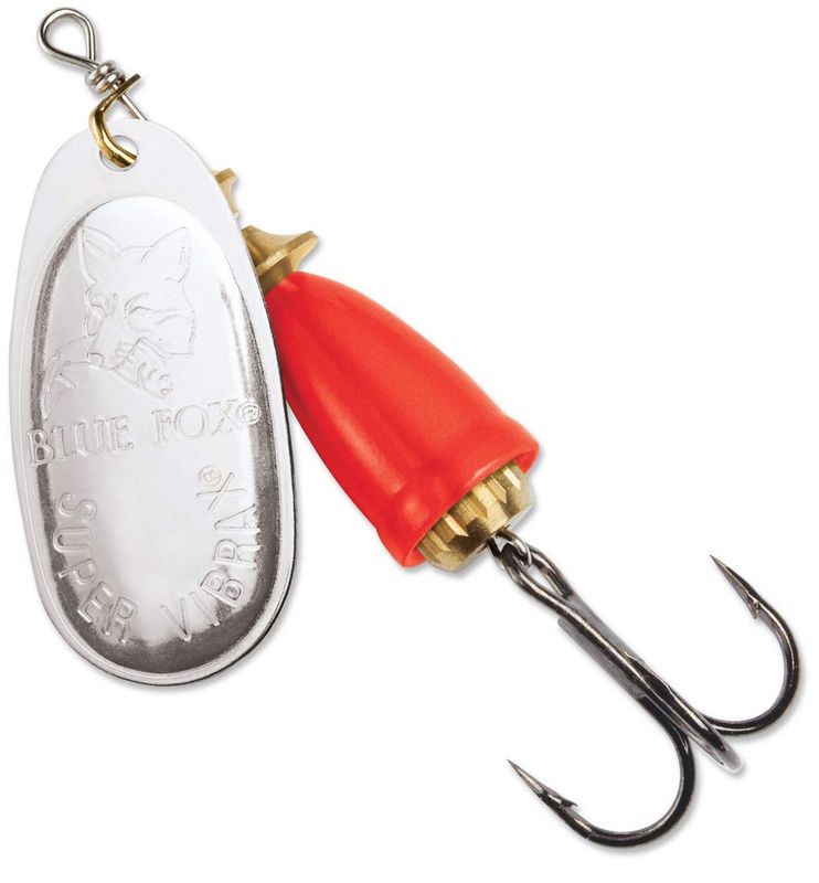 Blue Fox Classic Vibrax 1/4 Oz Red Painted Spinner