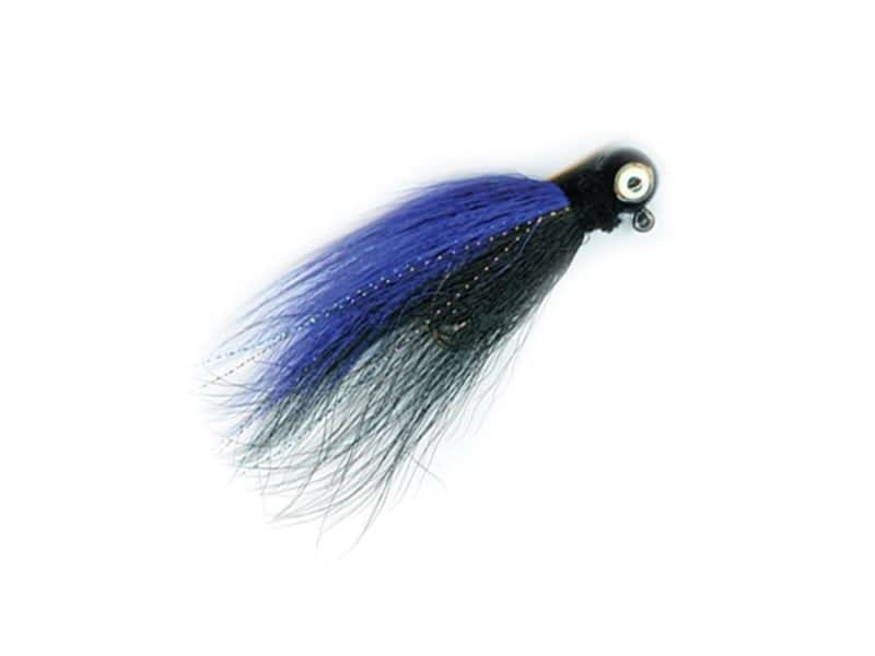 Rock Dancer Bucktail Jig 3/8 Oz Blk/Purple