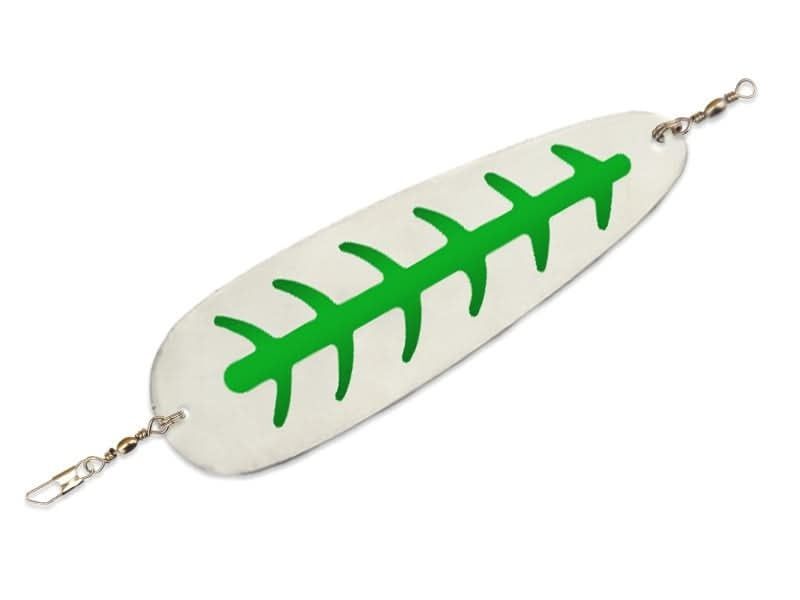 Sling Blade Flexible Dodger Nickel/Green 4"