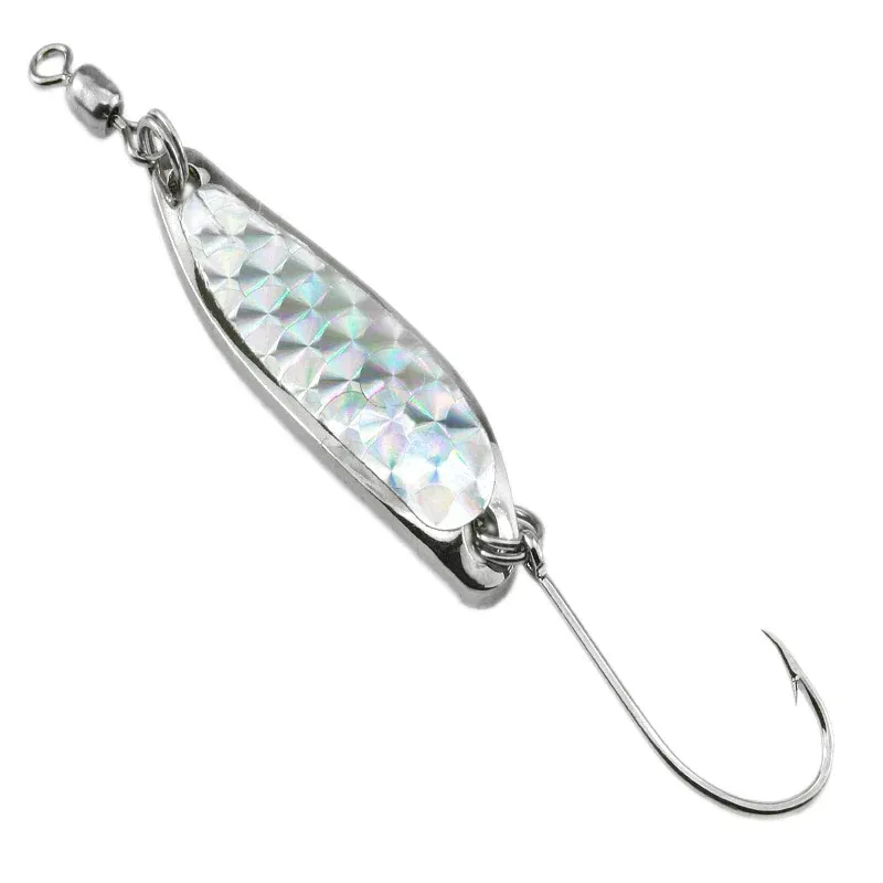 Croc Spoon #2 1/4 1/4 Oz Silver Hex