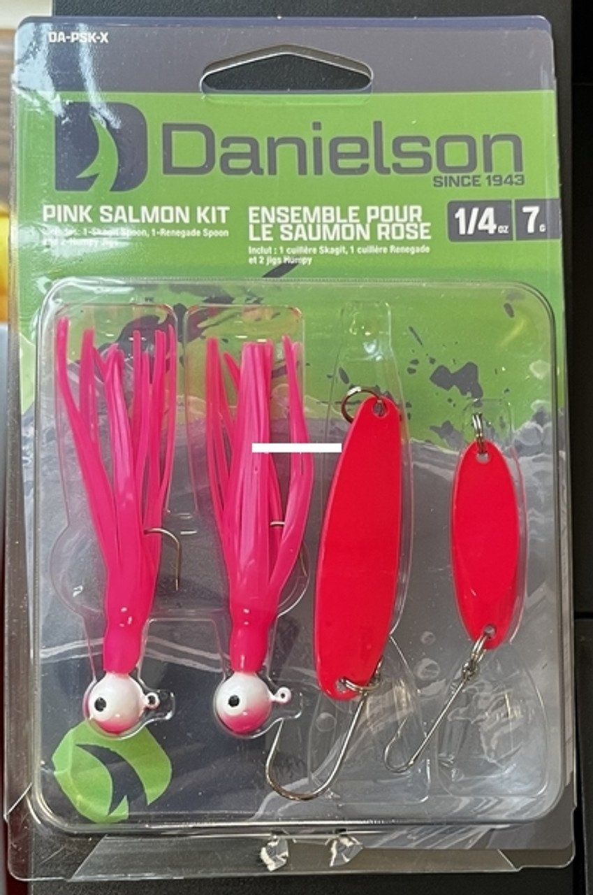 Pink Salmon Jig Kit 1/4 Oz 7g