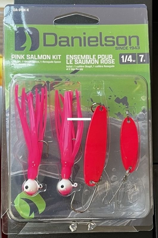Pink Salmon Jig Kit 1/4 Oz 7g