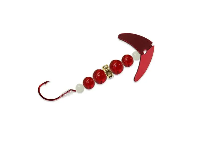 Wedding Ring Mini Pro Size 6, Smile Blade 0.8 Red Mirror/Ruby