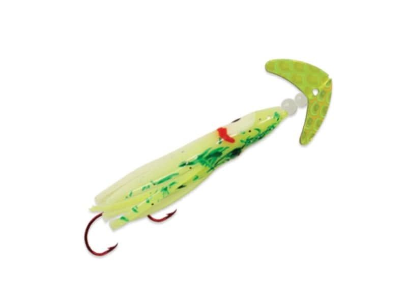 Cha Cha 1.5" Kokanee Squid Chartreuse Sparkle