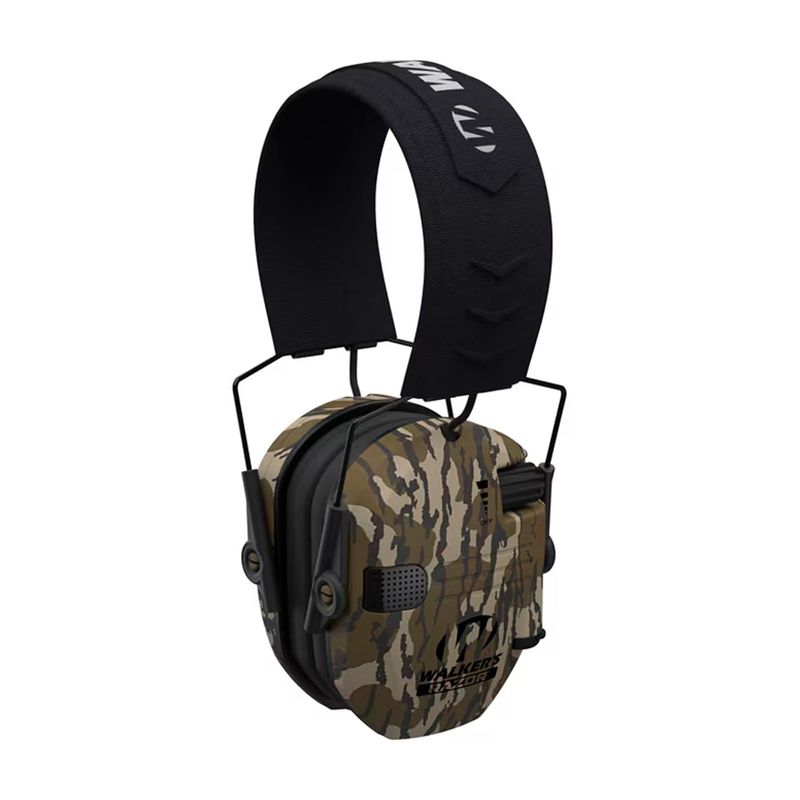 Razor Slim Electronic Ear Muffs Mossy Oak Camo Bottomland