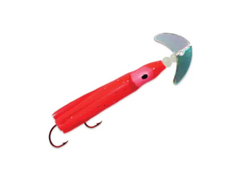 Cha Cha 1.5" Kokanee Squid Silver Mirror/Hot Pink