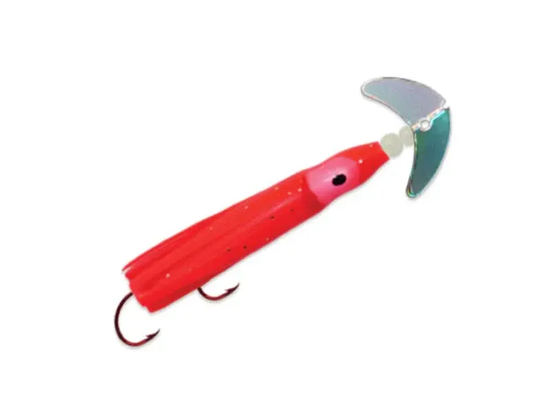 Cha Cha 1.5" Kokanee Squid Silver Mirror/Hot Pink