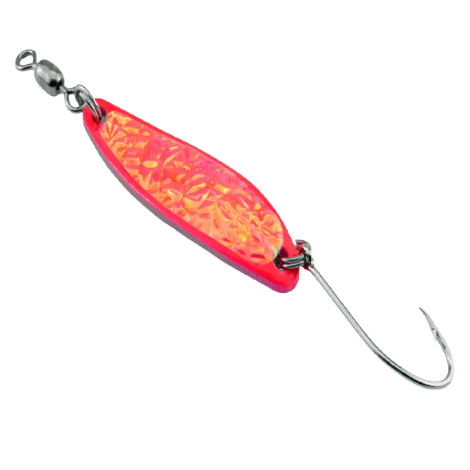 Croc Spoon #2 1/4, 1/4 oz, Cerise/Clear Crystal