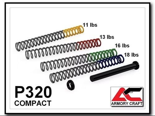 P320 Compact AXG Recoil Tuning Kit