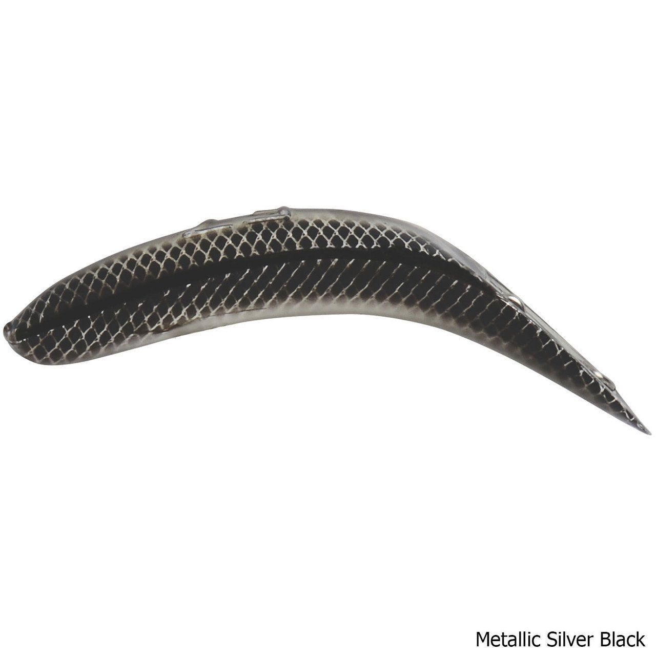 Worden's Flatfish F7 2 1/4 Single Hook Metallic Silver Black