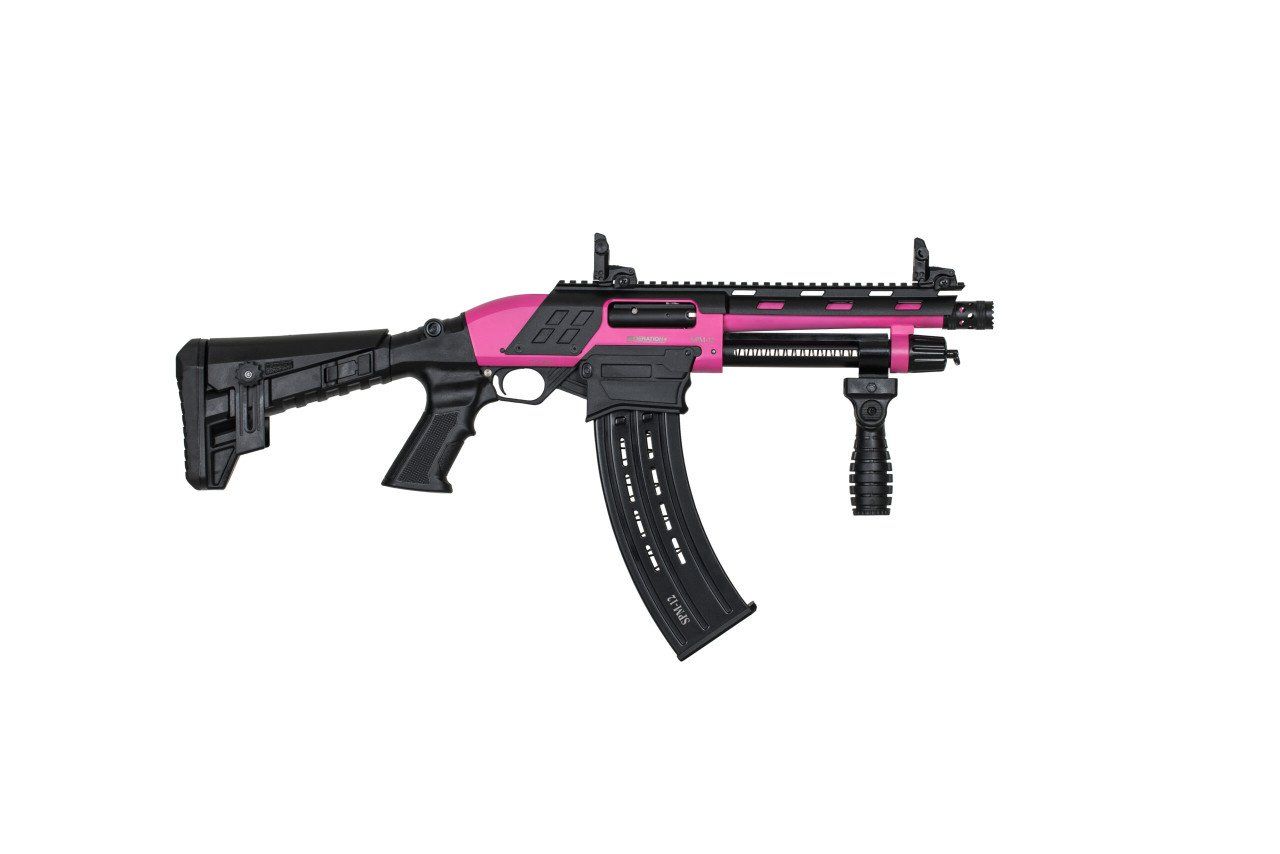 SPM-12, 12GA 3" 9" Barrel, Prison Pink Finish — Siwash Sports