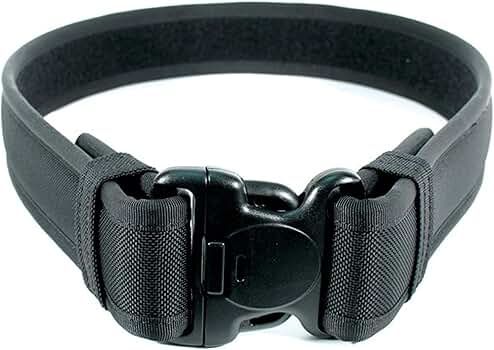 Ergon Padded Duty Belt w/ Loop 32"-36" BK, 2.25"