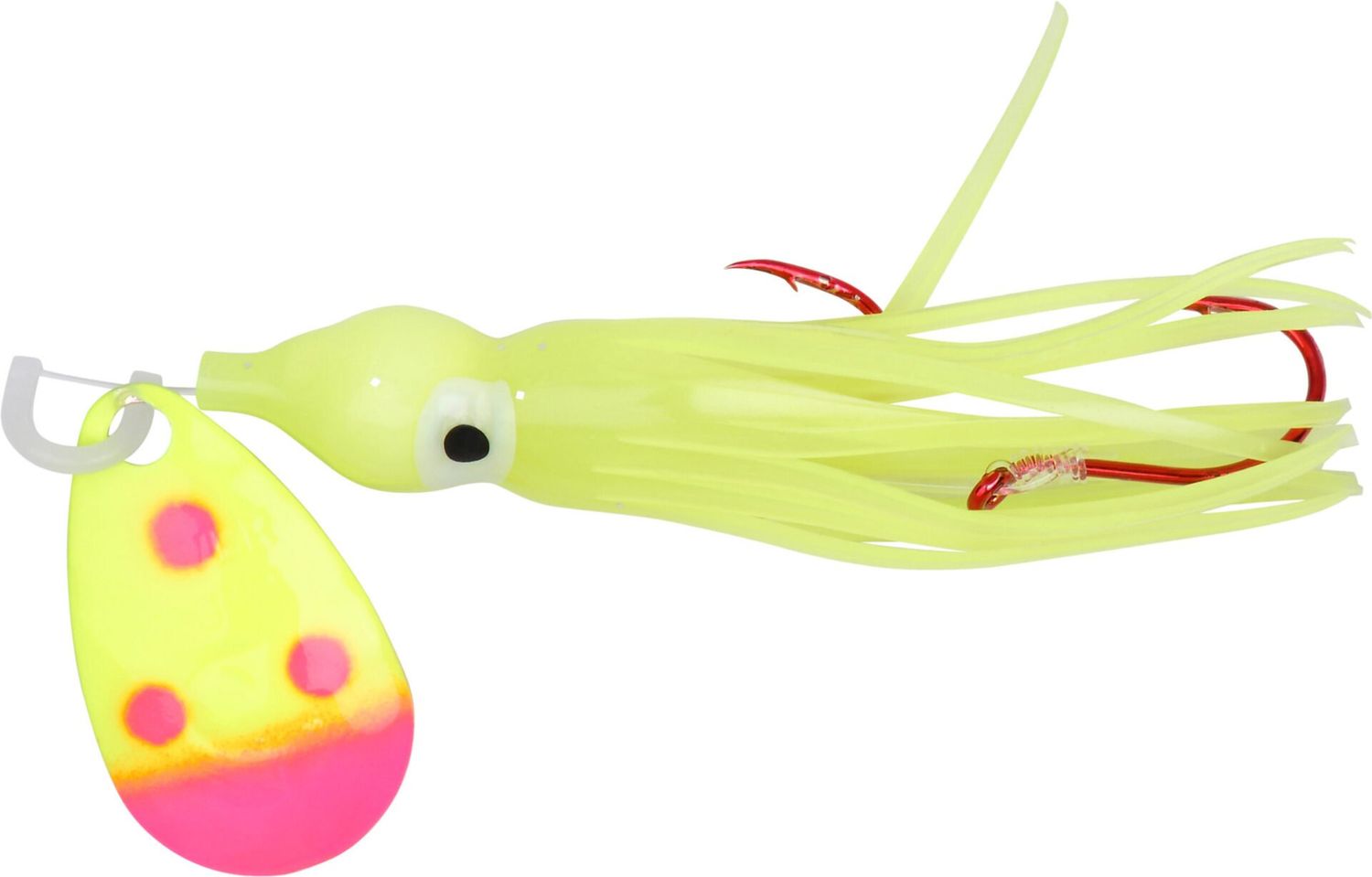 Tight Line Kokanee Rig 1 3/4" Thumper Dbl Red Hook #4