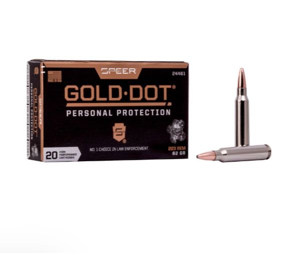 Gold Dot Personal Protection .223 Rem 62GR SP 20 Rds
