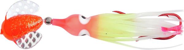 Worden's Spin-n-Glo Kokanee Rig Sz 12 Sng/Sz 6 Hook Glitter Rocket Red