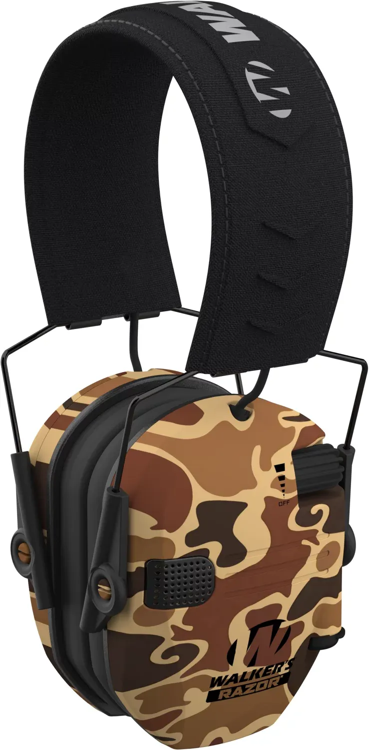 Razor Slim Electronic Ear Muffs Duck Camo