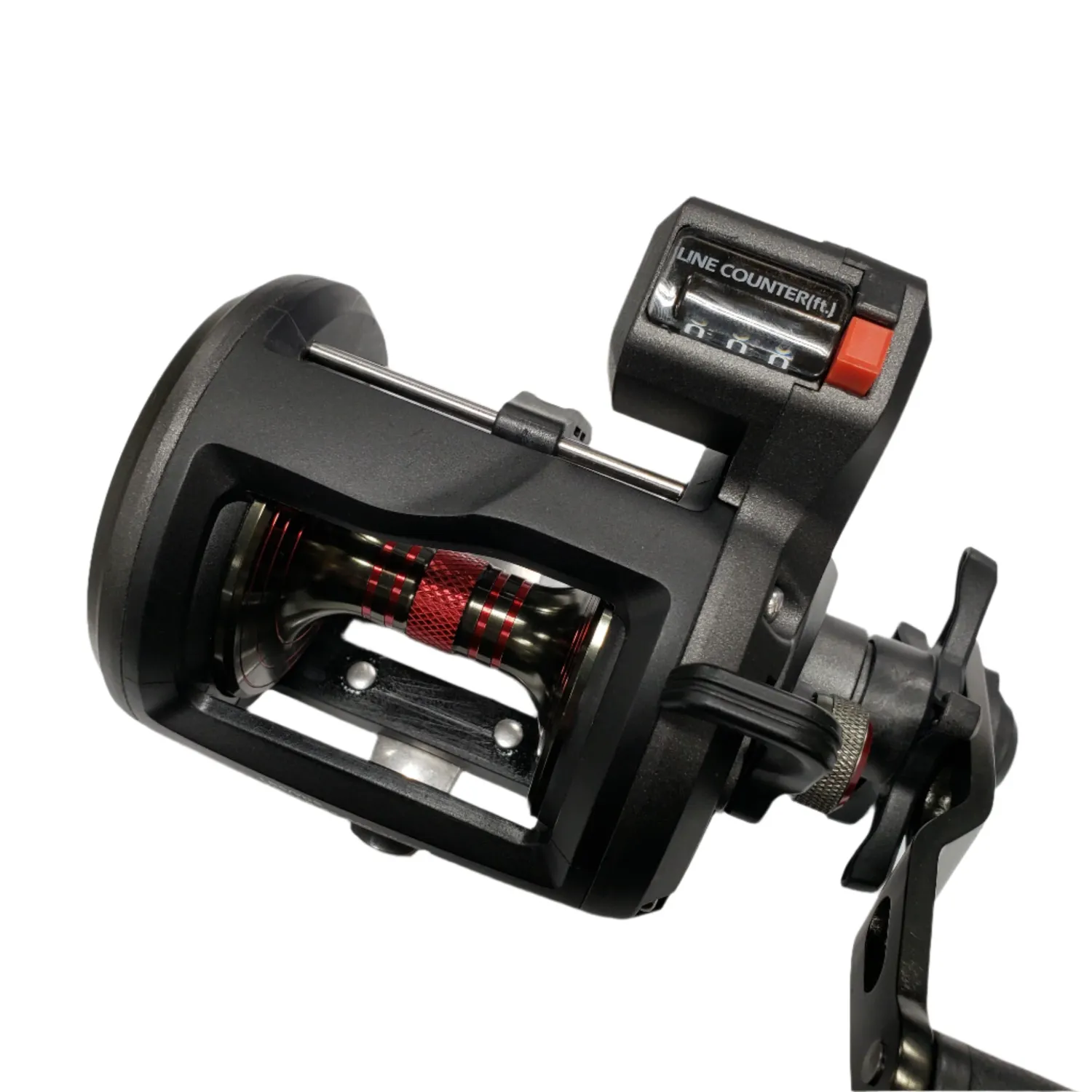 Trophy GL Obsidian Line Counter Trolling Reel 450LC