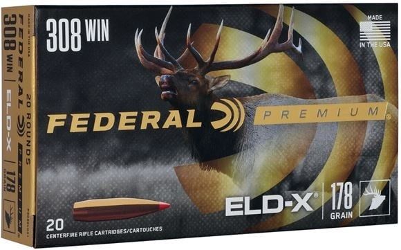 Premium .308 WIN 178GR ELD-X 20 Rds — Siwash Sports