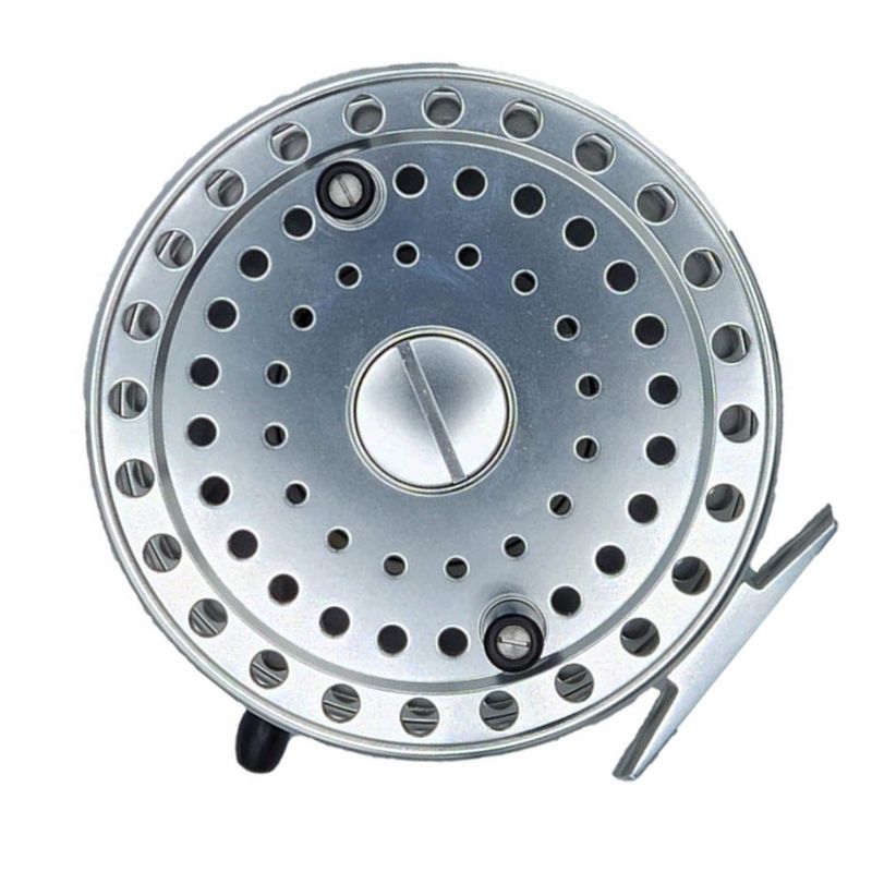 Glyde 5" Centerpin Float Reel, Silver RH