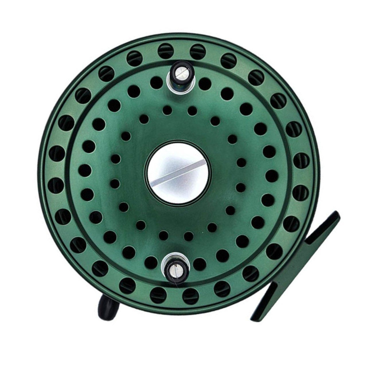 Glyde 5" Centerpin Float Reel, Steelhead Green RH