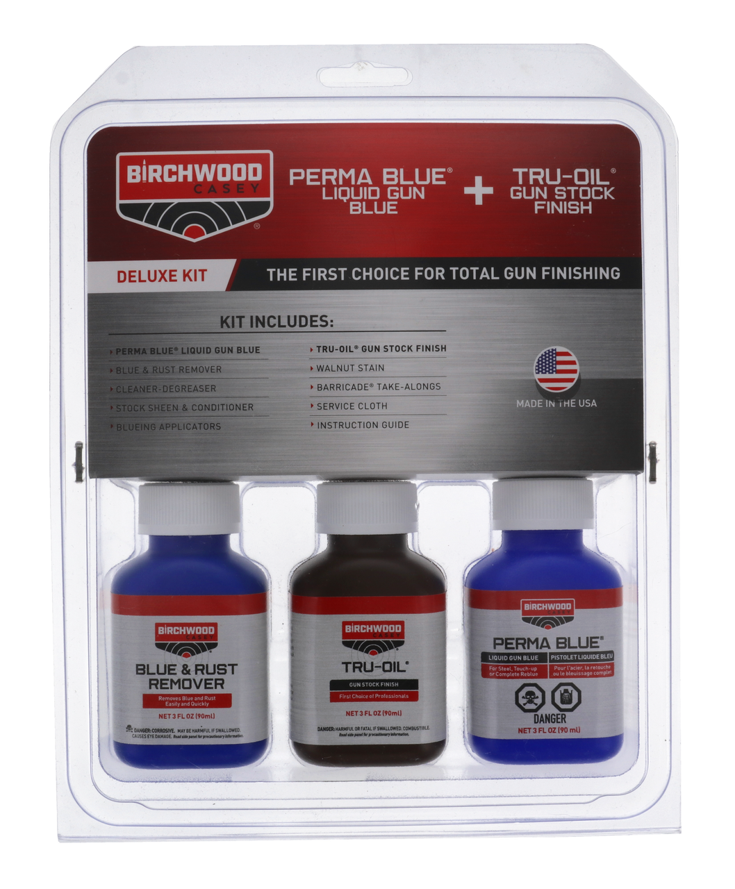 Perma Blue Liquid Gun Blue &amp; Tru-Oil Gun Stock Finish