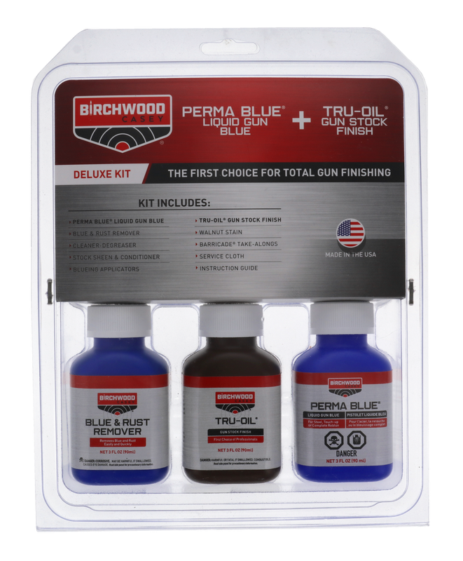 Perma Blue Liquid Gun Blue &amp; Tru-Oil Gun Stock Finish