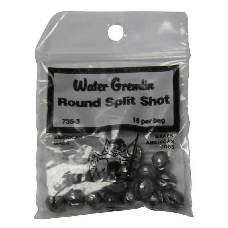 Round Split Shot 16 Pieces