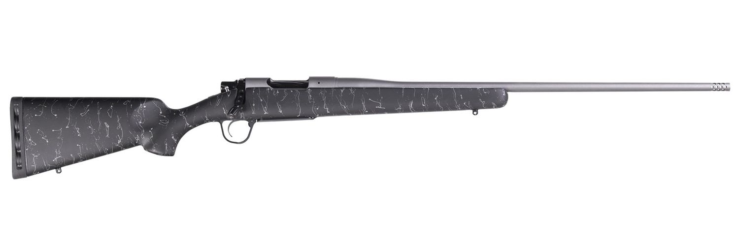 Mesa .308 Win 22" 1:10 Tungsten Cerakote, Black w/ Gray Webbing