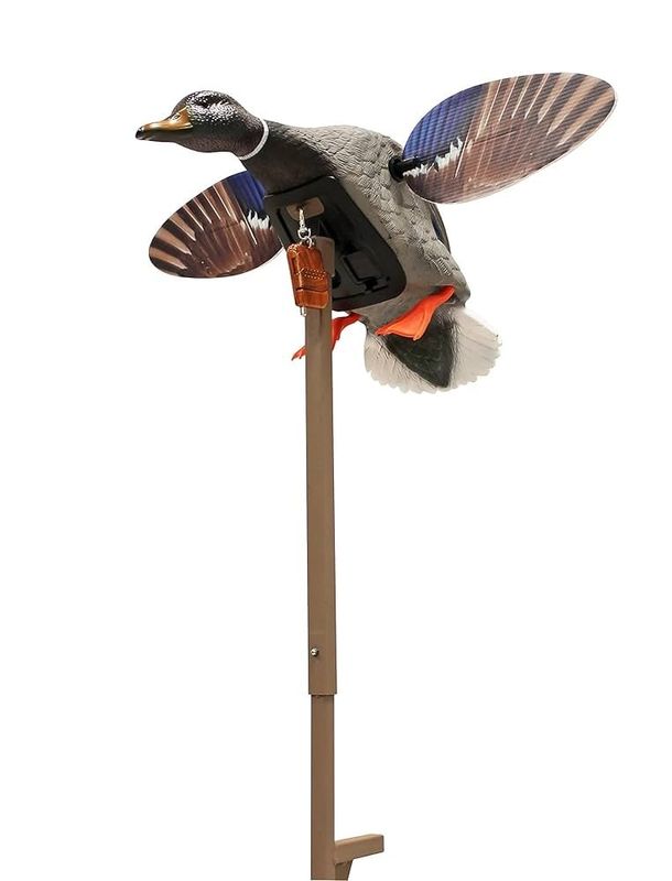 Motorized Duck Decoy, Drake, Stand/Remote Included