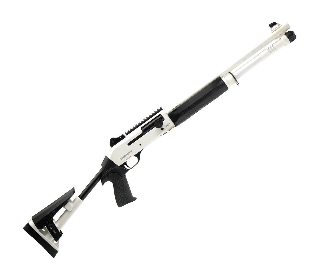 SA-4 12 Gauge 18.6″ Alpine White — Siwash Sports