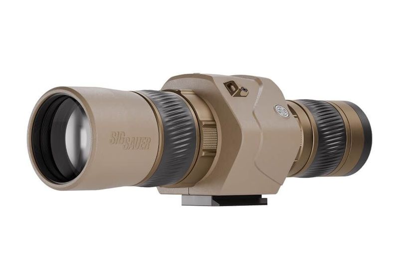 Oscar6 HDX Pro OIS Spotting Scope, 16-32X60mm, Image Stabilized, FDE Oscar6 HDX Pro OIS Spotting Scope, 16-32X60mm, Image Stabilized, FDE
