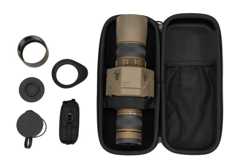 Oscar6 HDX Pro OIS Spotting Scope, 16-32X60mm, Image Stabilized, FDE
