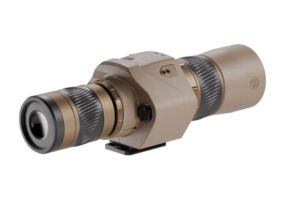 Oscar6 HDX Pro OIS Spotting Scope, 16-32X60mm, Image Stabilized, FDE