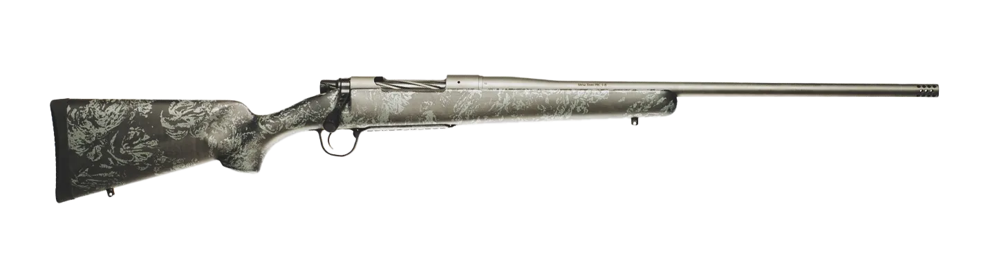 Mesa FFT 300 WM 24" 1:10 Tungsten Cerakote, Blk w/ Gr Webbing