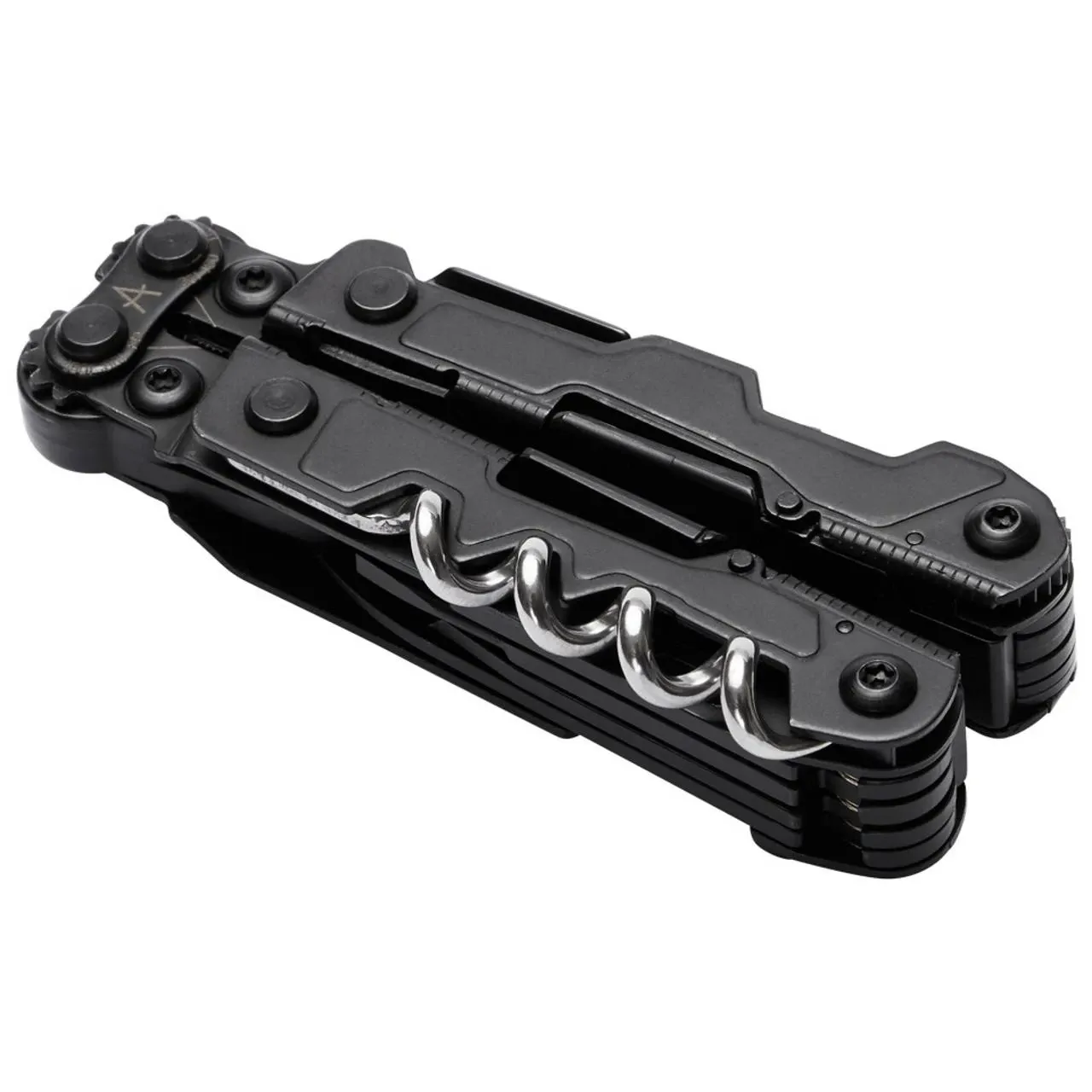 Powerlitre Multi-Tool, Black 18 Tools in One