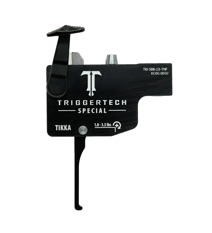 Tikka Special Right Black Flat 1.0-3.5 Lbs Single Stage