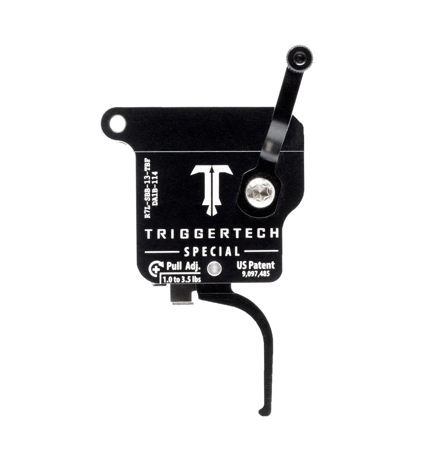 Remington 700 Left Single Stage Special Black Straight Flat Top Safety w/ Bolt Release 1.0-3.5 Lbs