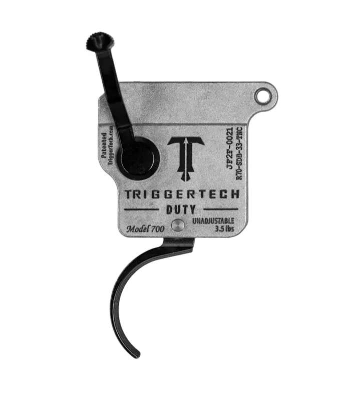 Remington 700 Duty Right Single Stage 3.5 Lbs Fixed Curved Top Safety w/o Bolt Release