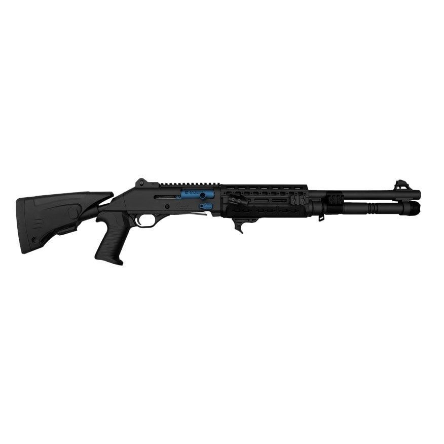 Elite TacOp 12 Gauge 18.6″ Black/Blue — Siwash Sports