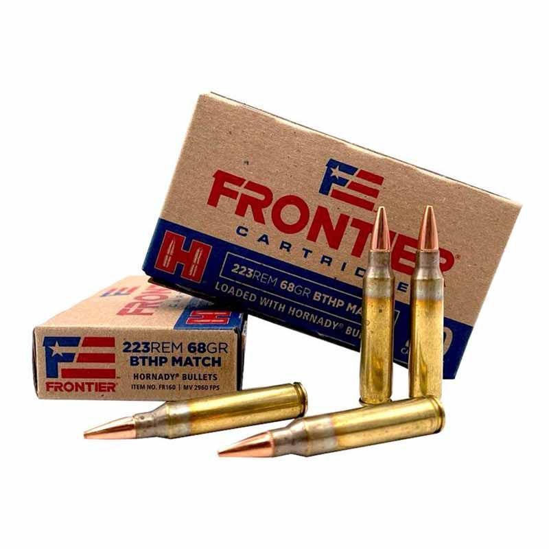 Hornady Frontier 223 Rem 68 Gr BTHP Match — Siwash Sports