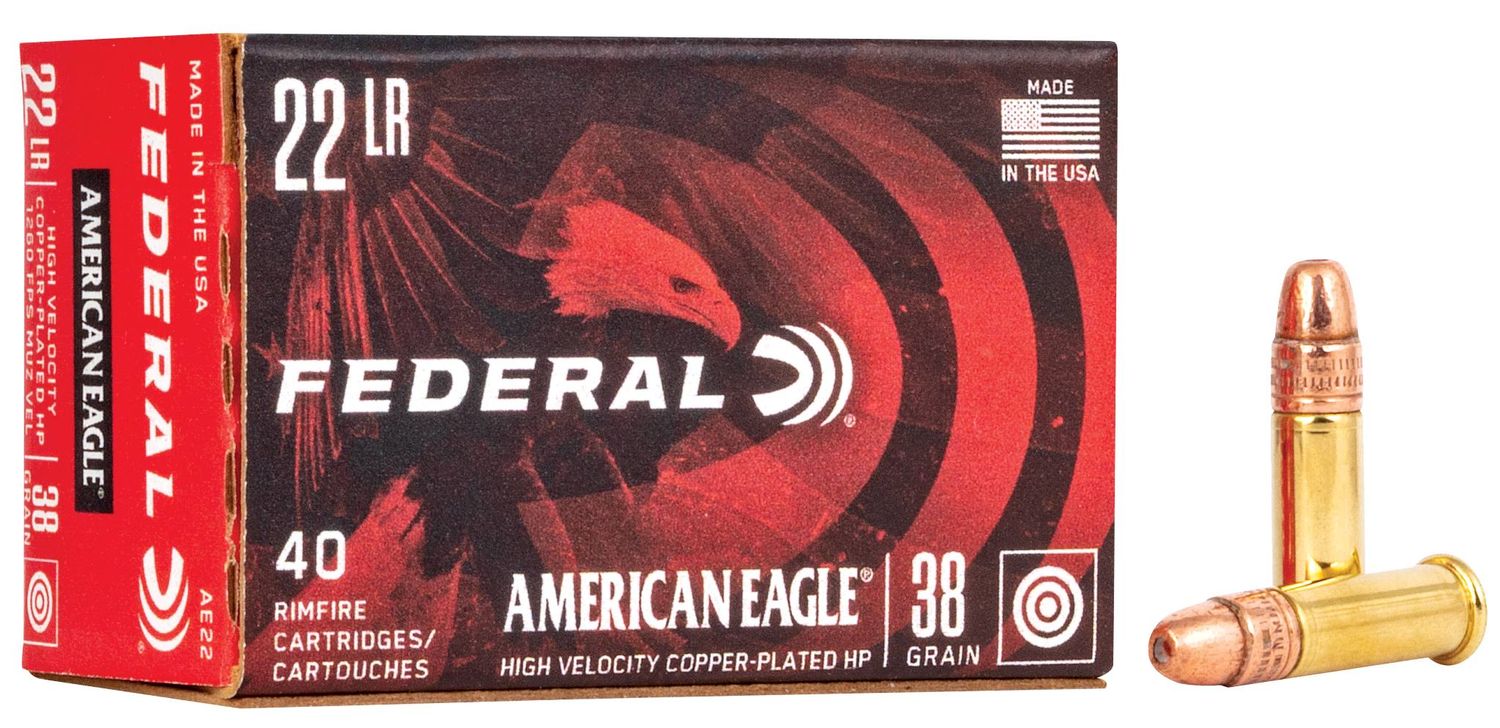 American Eagle .22LR HV 50rnd solid