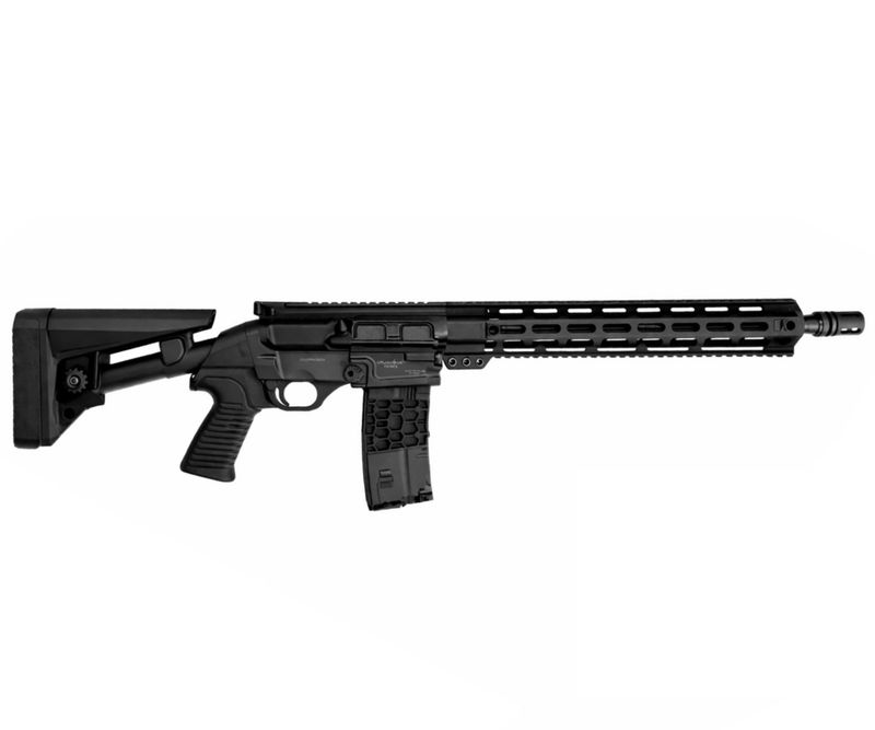 Backland Hunter Elite  Semi-Auto Rifle Pistol Grip .223 Rem Wylde 18.6" Barrel, 5 Mags, Black