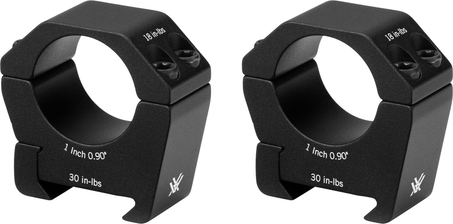 Sport Riflescope Rings 1" Medium 0.90"