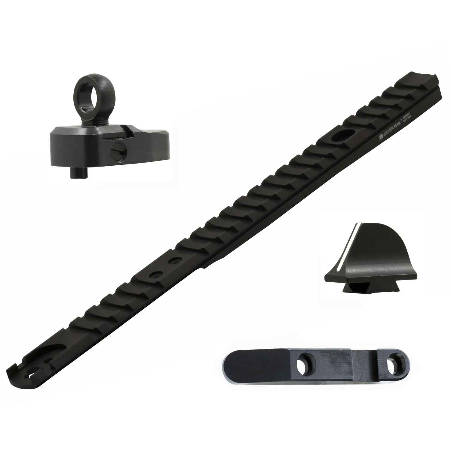 XS Sights Lever Rail &amp; Ghost Ring /White Stripe - Marlin 1894