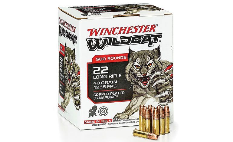 Winchester Wild Cat 22LR 40 GR LNR High Velocity 50Rds