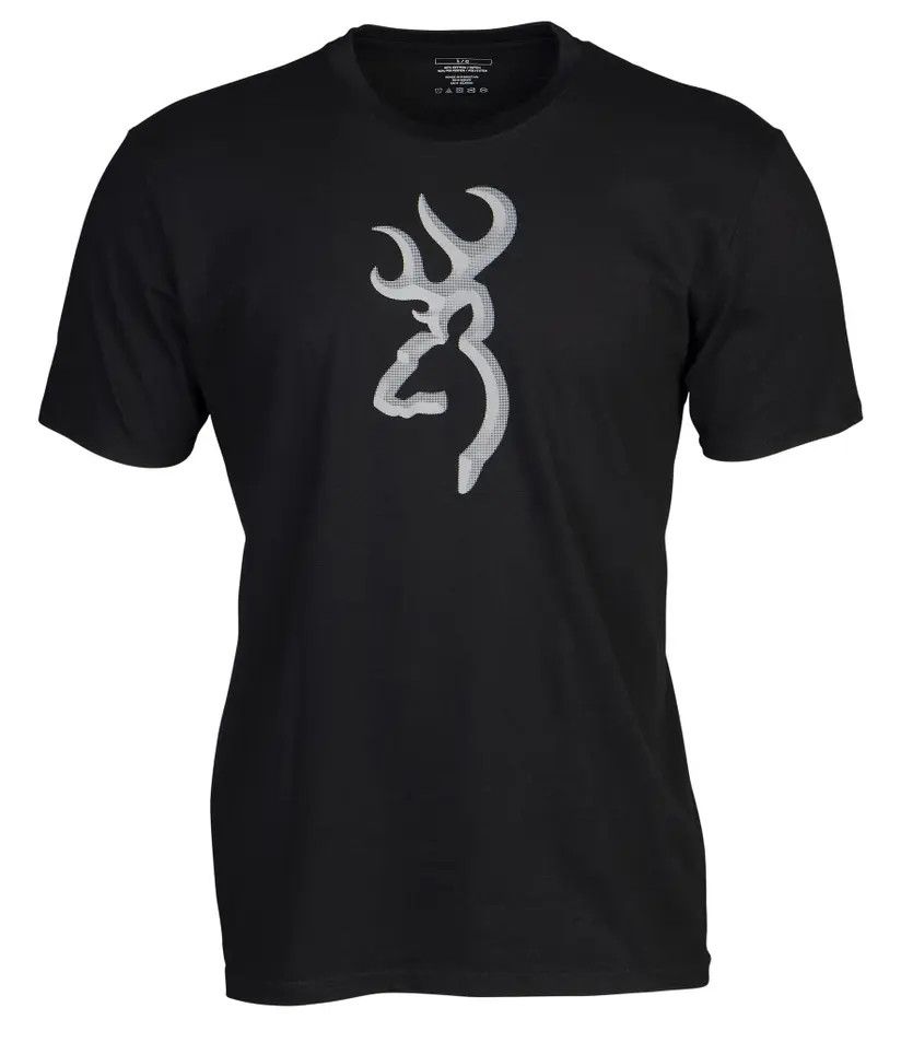 Browning Buckmark Shirt, Short Sleeve - Black