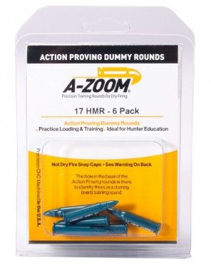 A-Zoom Training Rounds 17HMR 6Pk