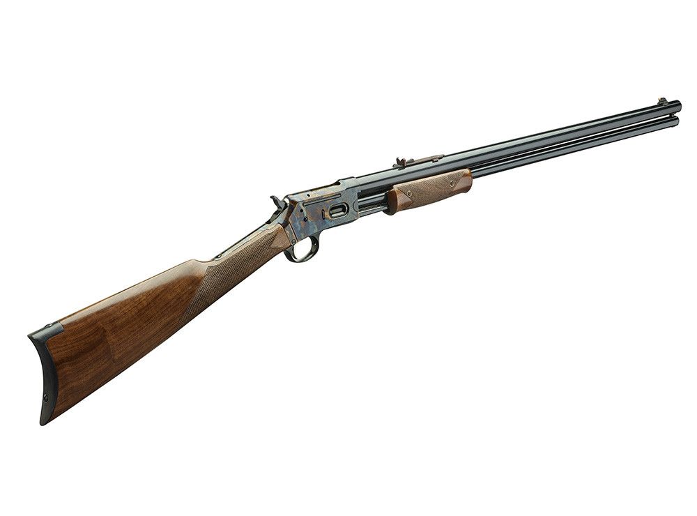 Davide Pedersoli - 1884 Silver Spur Lightning .45 Colt (Long Colt) 24" Barrel Pump Action Rifle