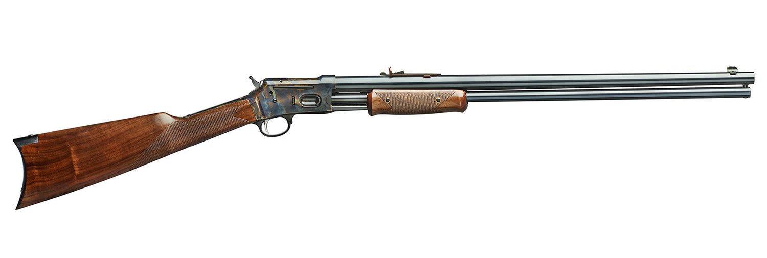 Davide Pedersoli - 1884 Silver Spur Lightning .45 Colt (Long Colt) 24" Barrel Pump Action Rifle